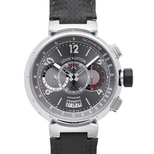 ルイヴィトン タンブール クロノグラフ ヴォワイヤージュ リミテッド Q102N0 新品 腕時計 メンズ 送料無料