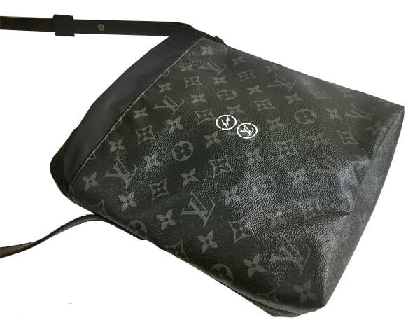 Louis Vuitton x FRAGMENT　2022年最新作（限定）　「ナノバッグ」　モノグラム Eclipse Flash M43418
