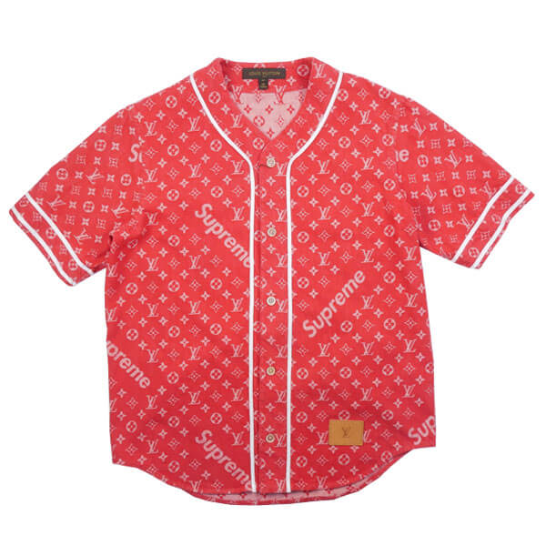 注目商品☆  17AW POP-UP STORE Minami Aoyama限定 Jacquard Denim Baseball Jersey ベースボールシャツ