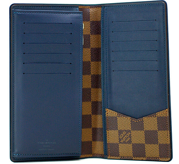 ルイヴィトン財布スーパーコピー N63168 ルイヴィトン ダミエ ポルトフォイユ.ブラザ