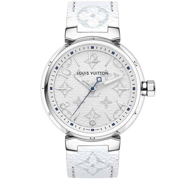 【新作商品】ルイヴィトン時計スーパーコピー AMBOUR モノグラム ホワイト 41.5/QA114Z