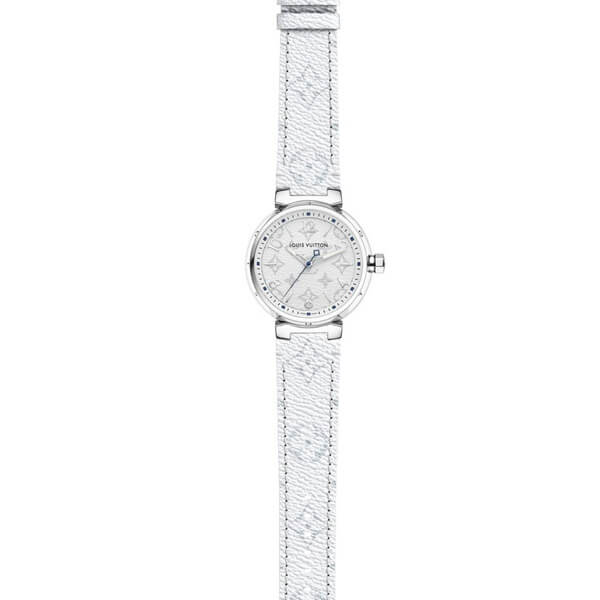 【新作商品】ルイヴィトン時計スーパーコピー AMBOUR モノグラム ホワイト 41.5/QA114Z