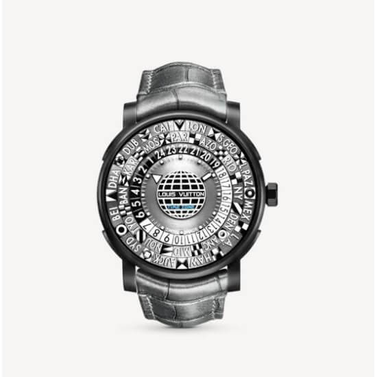 ルイヴィトン時計 エスカル オトマティック タイムゾーン スペースクラフト  Q5D240