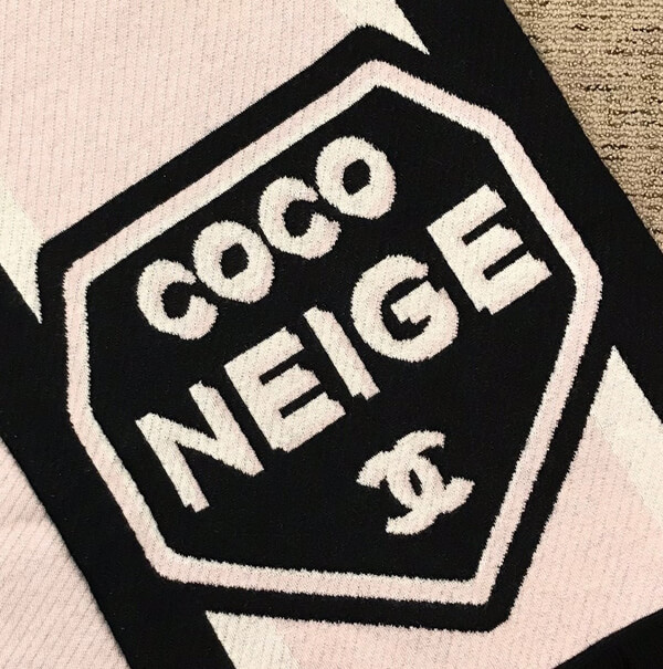 2019新作限定 【シャネルスーパーコピー】COCO NEIGE CC カシミアスカーフ マフラー