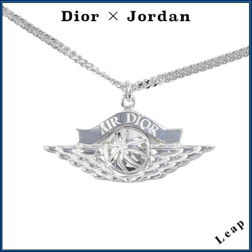 ナイキ ディオール ネックレス ディオール Jordan Air ディオール Wings Pendant Necklace "Silver"
