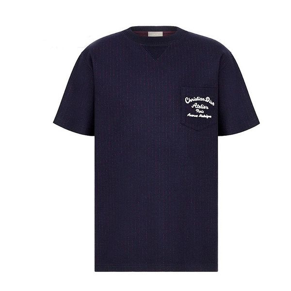 ディオール Tシャツ 偽物 オーバー アトリエ ロゴ ウール 3色 213J637A0739C870