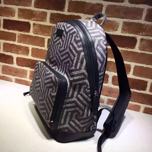 2016/17秋冬新作 【グッチ】グッチコピー ★Calido-print coated-canvas backpack