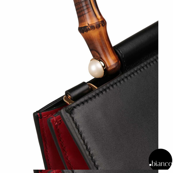 2017大人気最新作 グッチコピー Nymphaea leather top handle bag Medium 人気 453764 DVU1G 8974