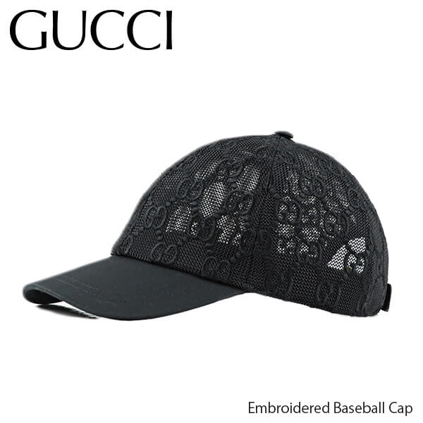 グッチ 帽子 偽物 Embroidered Baseball Cap GG キャップ 579155 3HH87 1060/9378