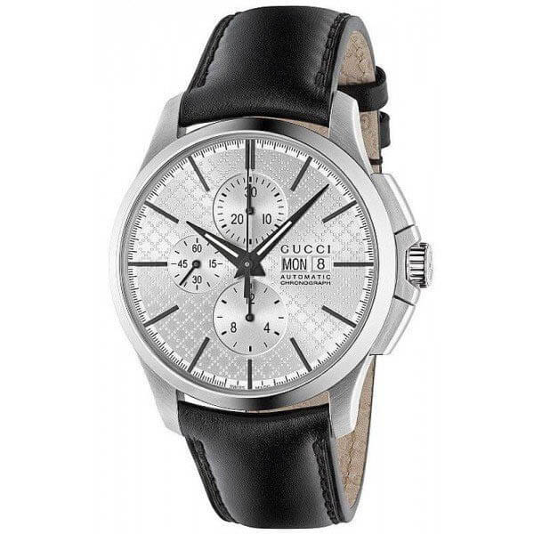 国内発 グッチ★G-Timeless Leather シルバー グッチメンズ腕時計スーパーコピー YA126265