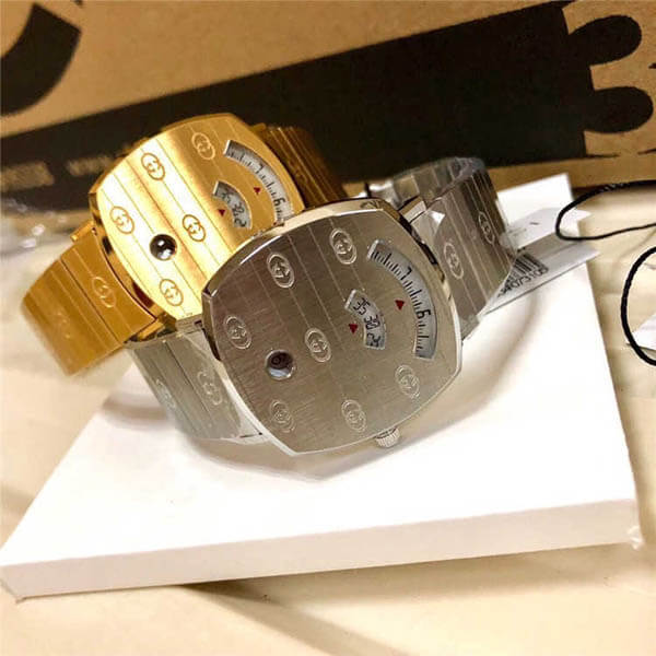 【20SS NEW】グッチ_women/Grip watch,38mm 時計 Gマーク /GOLD系 YA157409