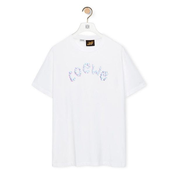 ロエベ バブル Tシャツ スーパーコピー コットン H616Y22X54