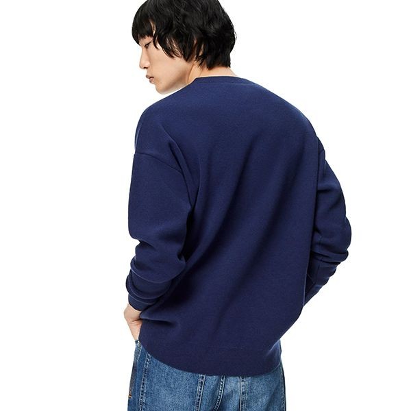 ロエベ ハート セーター 偽物 ウール ロゴ クルーネック 2色 H526Y14KCJ
