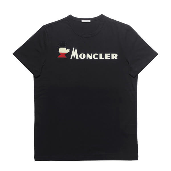 モンクレール MONCLER Tシャツ メンズ 8041850 8390T 778 半袖Tシャツ NAVY ダークブルー