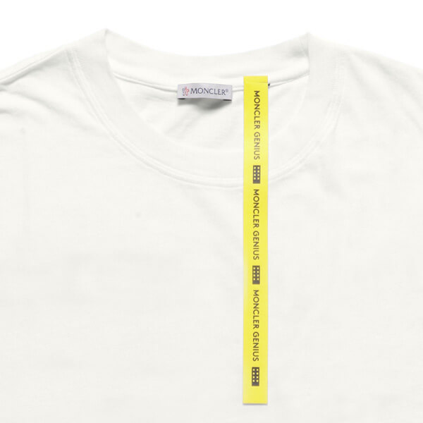 モンクレール MONCLER Tシャツ メンズ 8039850 8391Q 001 半袖Tシャツ WHITE ホワイト