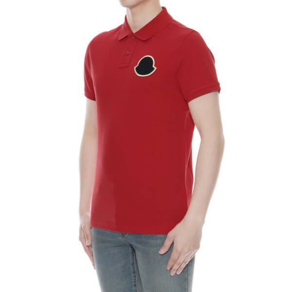 モンクレール MONCLER ポロシャツ メンズ 8322000 84556 448 半袖ポロシャツ RED レッド