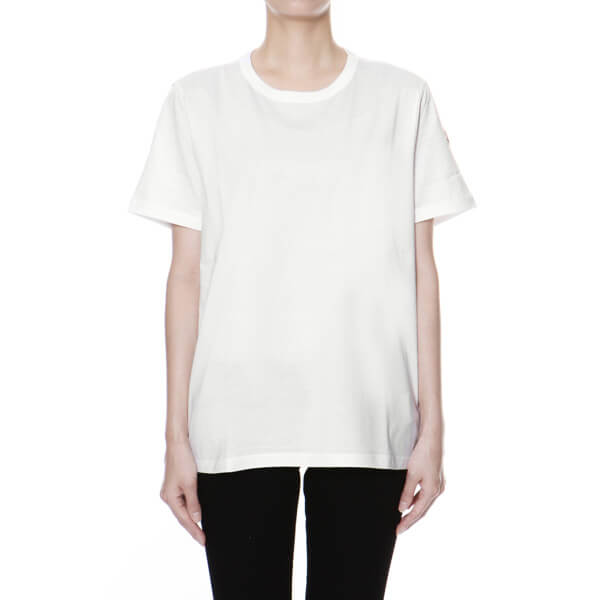 モンクレール MONCLER Tシャツ レディース 8083400 8390X 001 半袖Tシャツ WHITE ホワイト