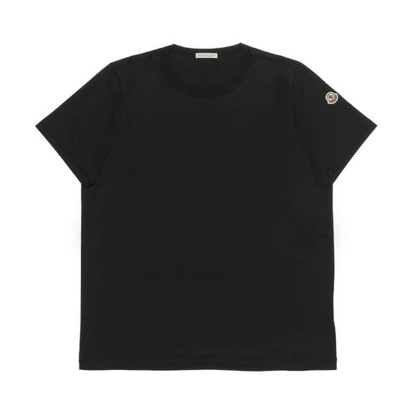 モンクレール MONCLER Tシャツ レディース 8083400 8390X 999 半袖Tシャツ BLACK ブラック