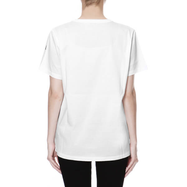 モンクレール コピー Tシャツ レディース 8085150 8390X 001 半袖Tシャツ WHITE ホワイト