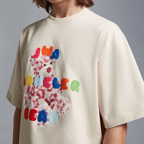 モンクレール JW Anderson ロゴ Tシャツ 偽物 I109E8C00001