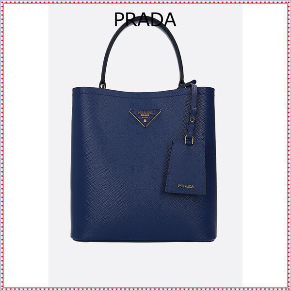 2019新作素敵【PRADA プラダスーパーコピー】medium Prada double bag in Saffiano leather